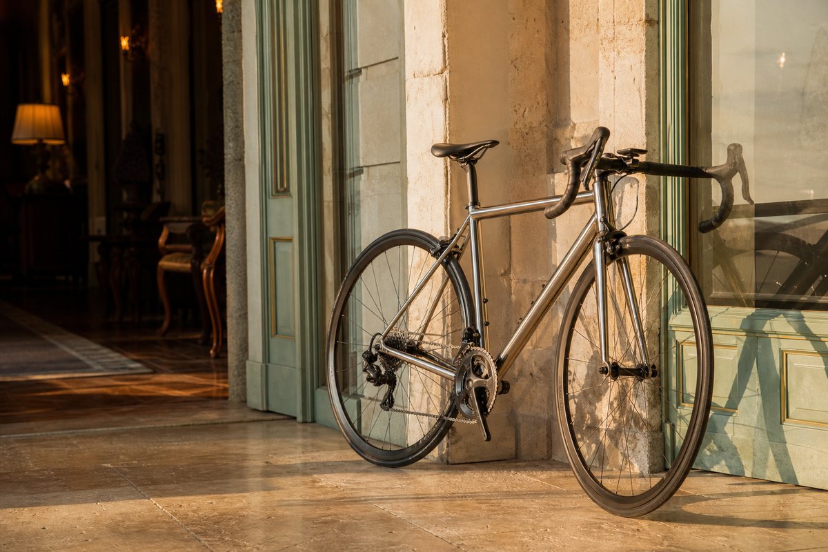 Réalisation de vélo sur mesure en titane Titanovelo