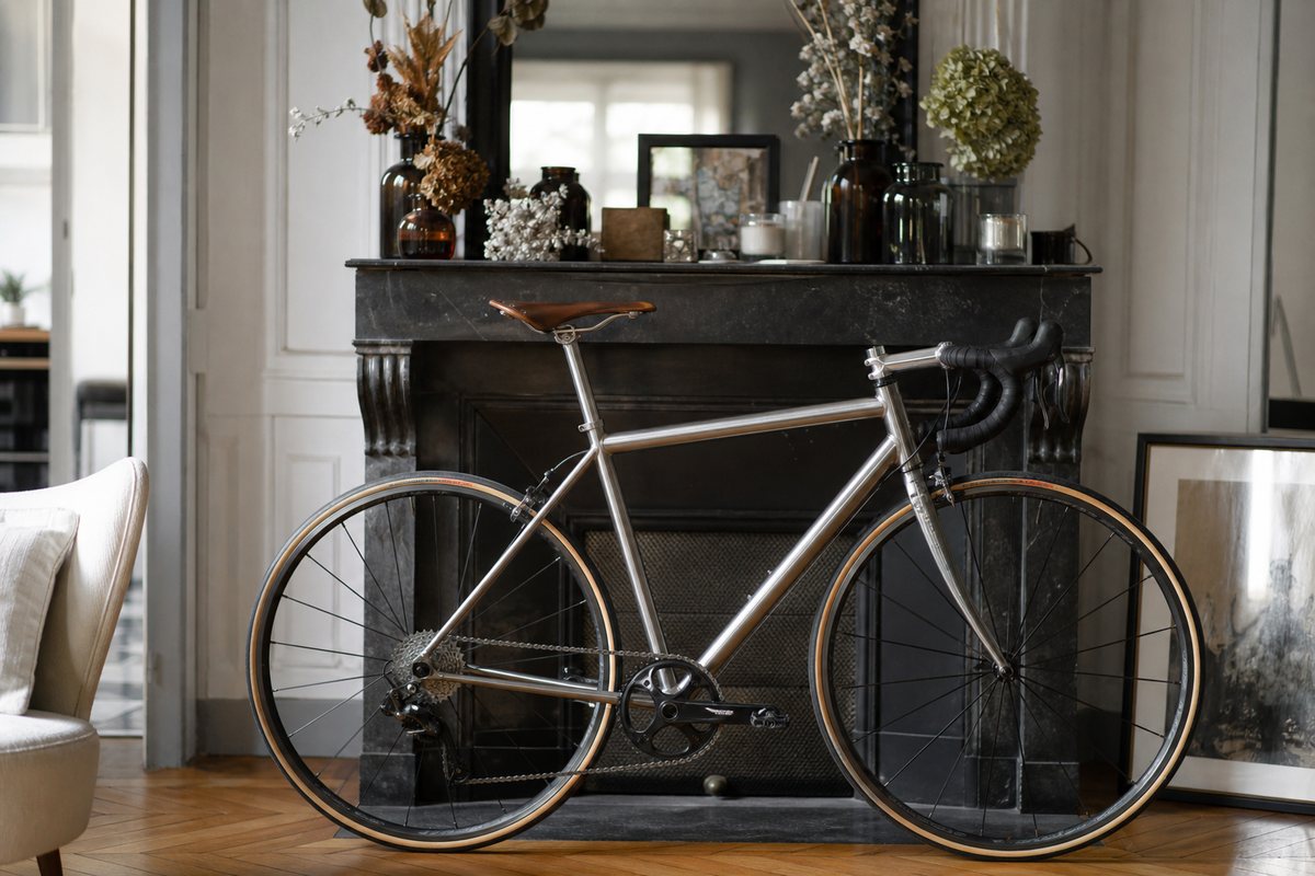 Réalisation de vélo sur mesure en titane Titanovelo