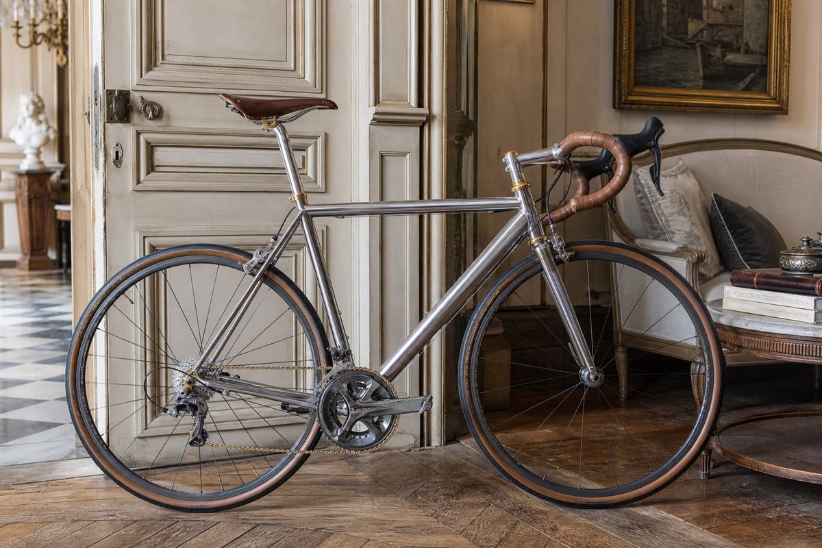 Réalisation de vélo sur mesure en titane Titanovelo